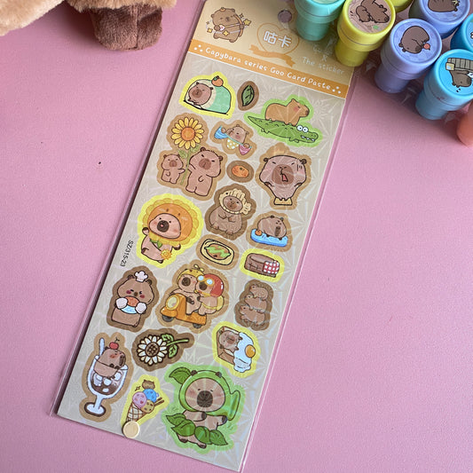 Sticker Capibara 3