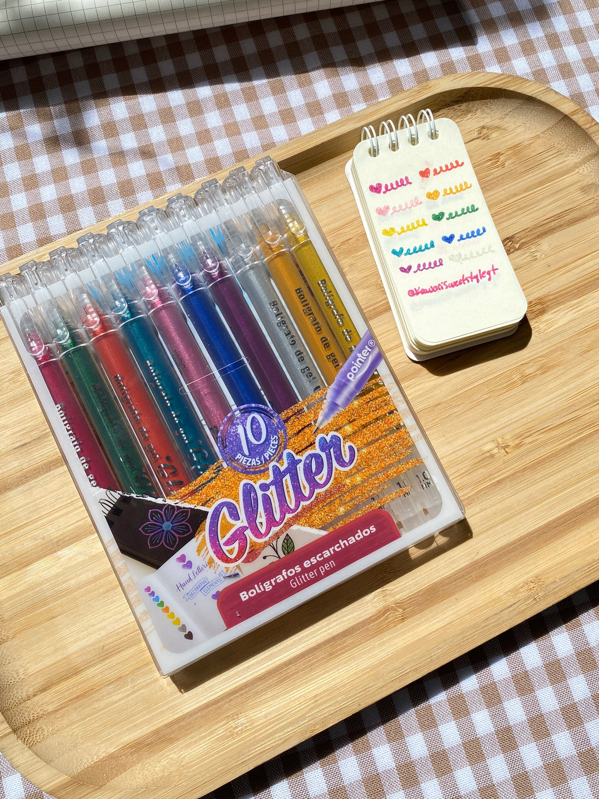 Lapicero Glitter 10 - Pointer