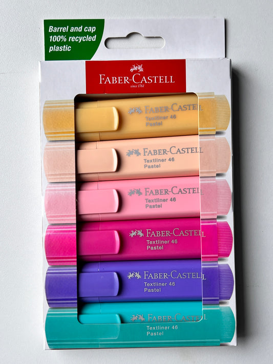 Resaltador Faber Castell - Pastel