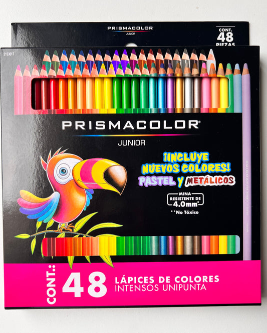 Crayones Metalicos y Pastel 48 Prismacolor