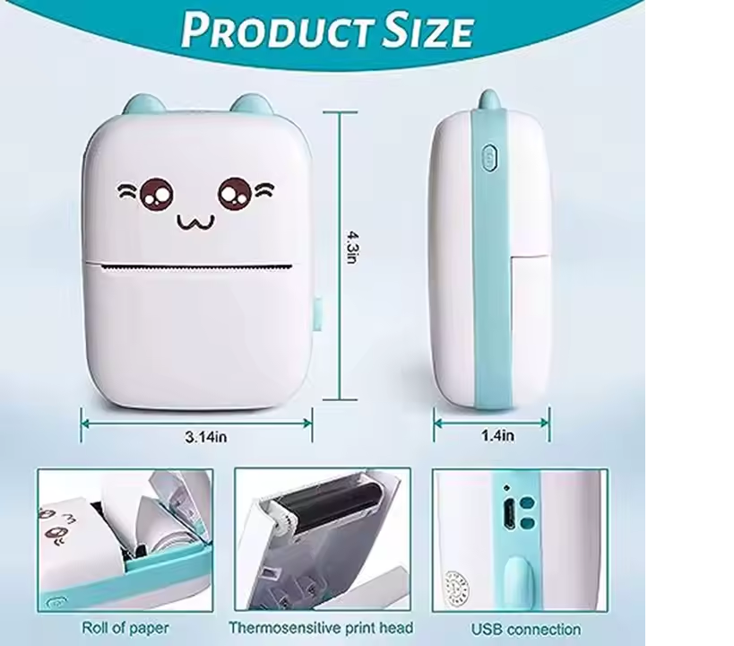 Mini impresora portátil