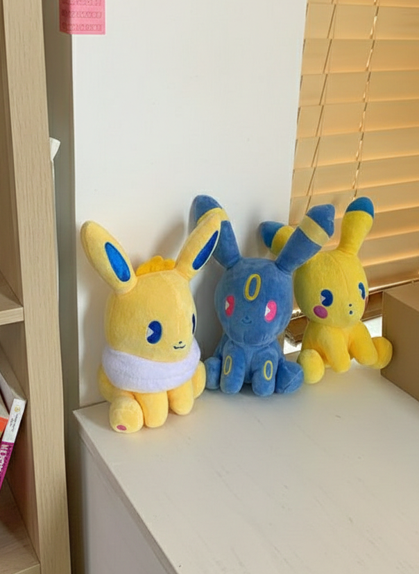 Trio Evee evolución - Pokémon