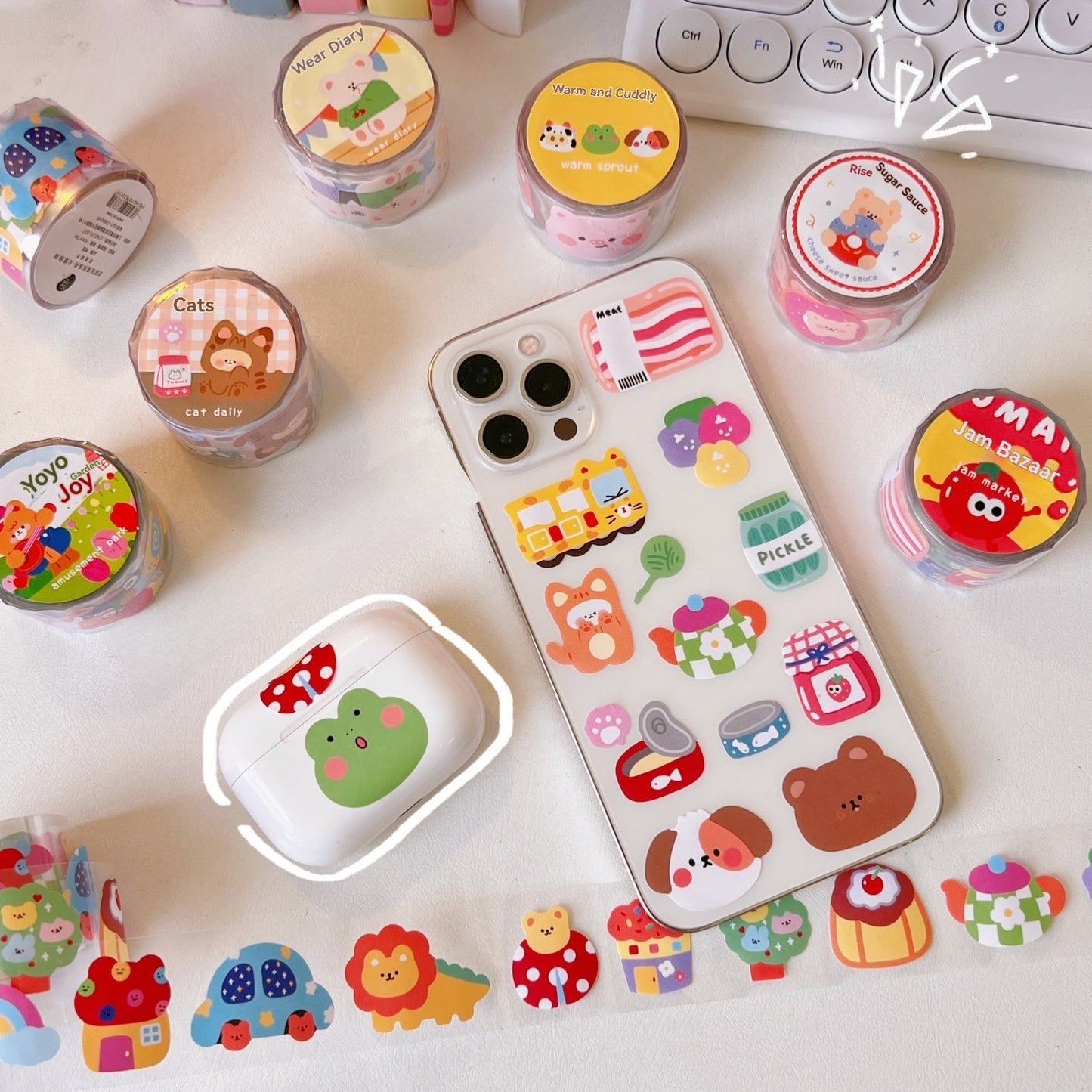 Sticker cozy cute