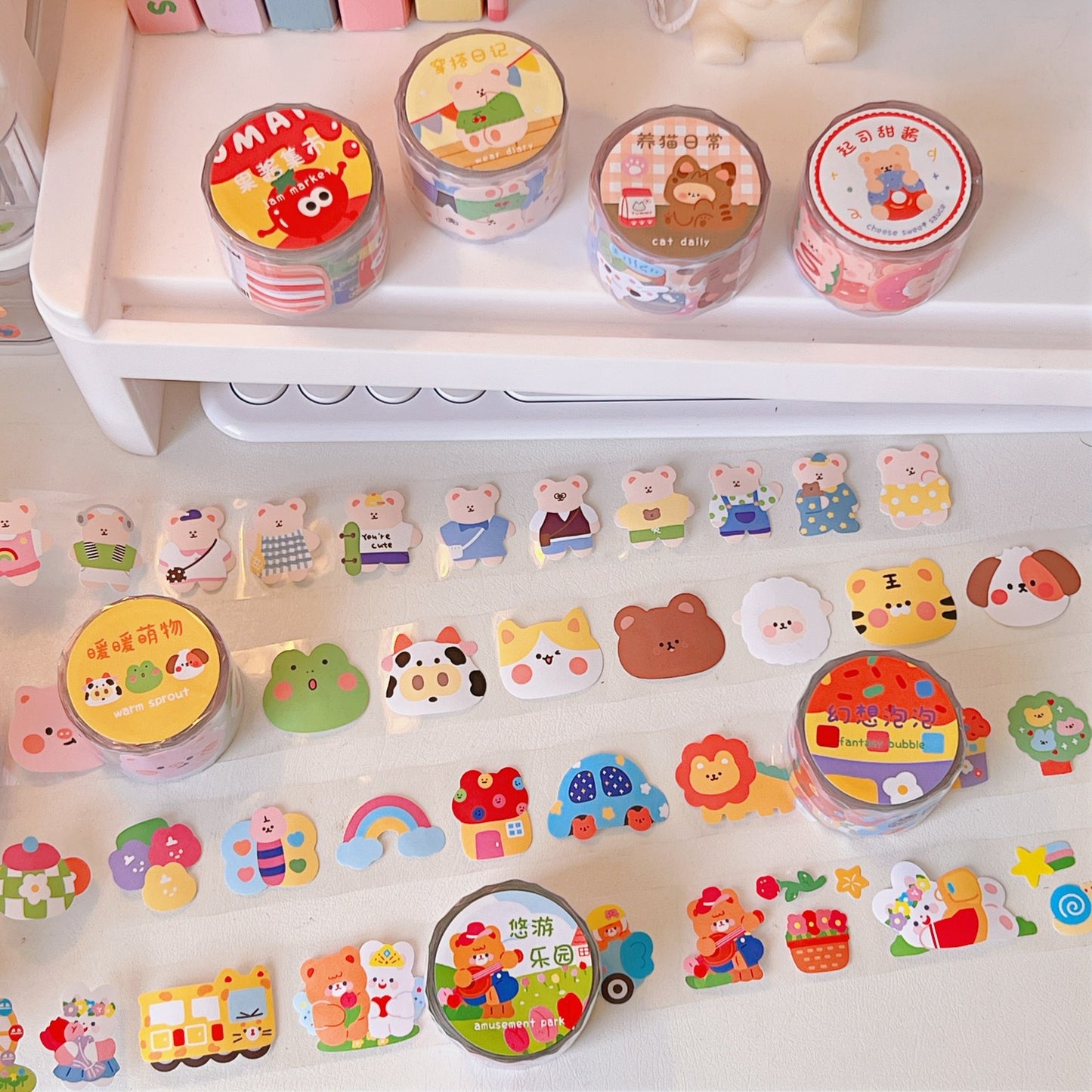 Sticker cozy cute