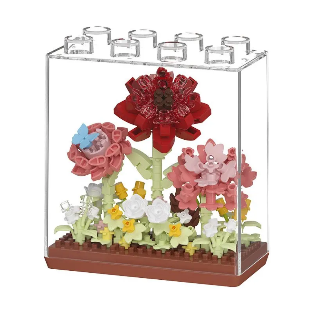 Bloque de construcción flores