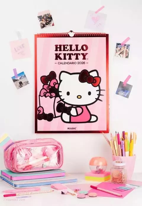 Calendario 2026 - Hello Kitty