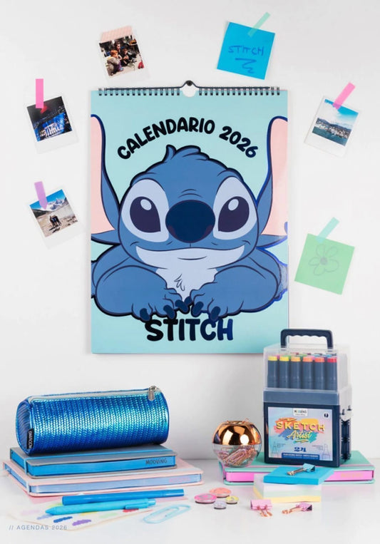 Calendario 2026 - Stitch