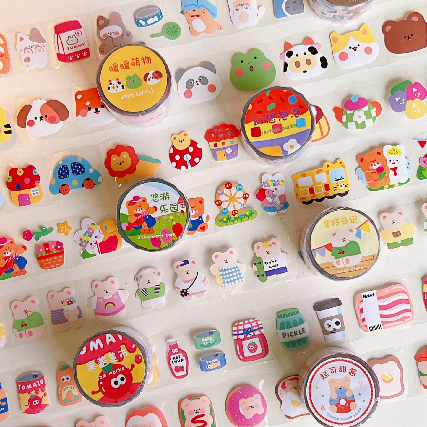 Sticker cozy cute