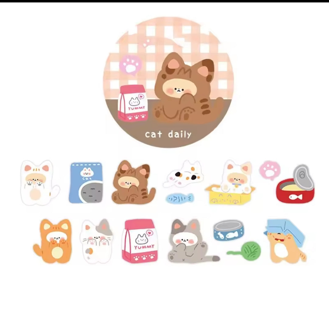 Sticker cozy cute