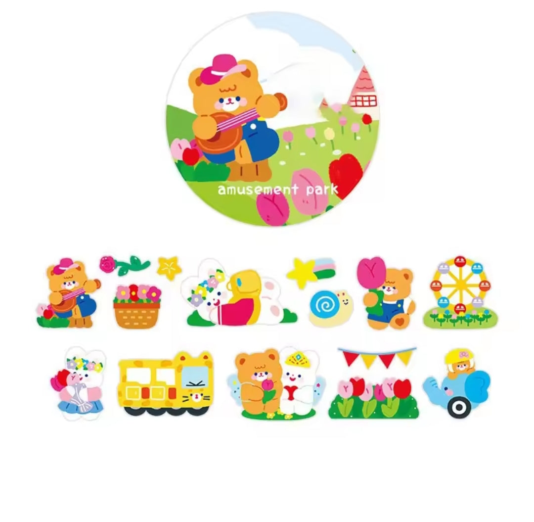 Sticker cozy cute