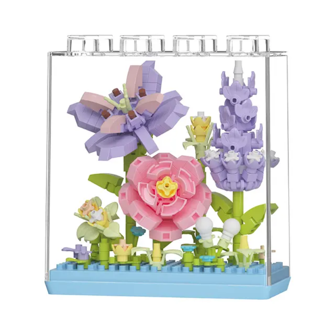 Bloque de construcción flores