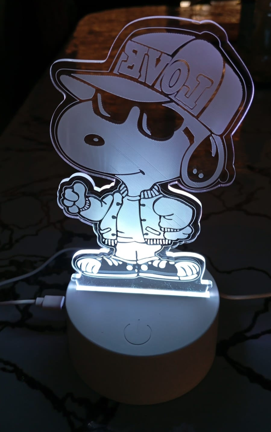 Snoopy cool - Lámpara