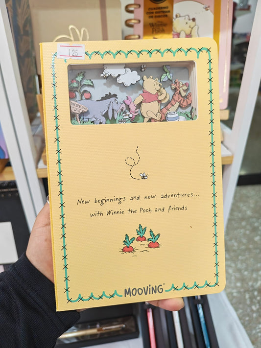 Libreta Winnie Pooh escenario