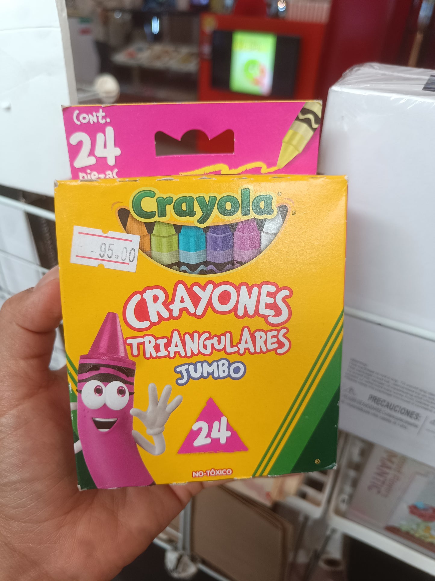 Crayones de Cera triangulares Crayola