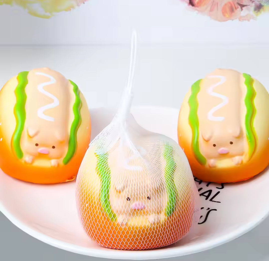 Squishy hot dog