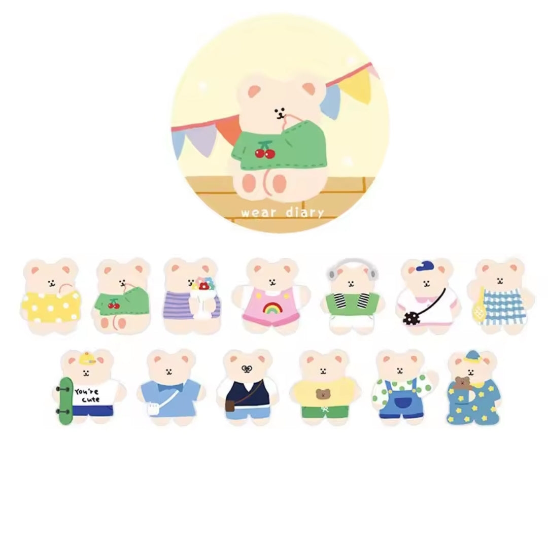 Sticker cozy cute