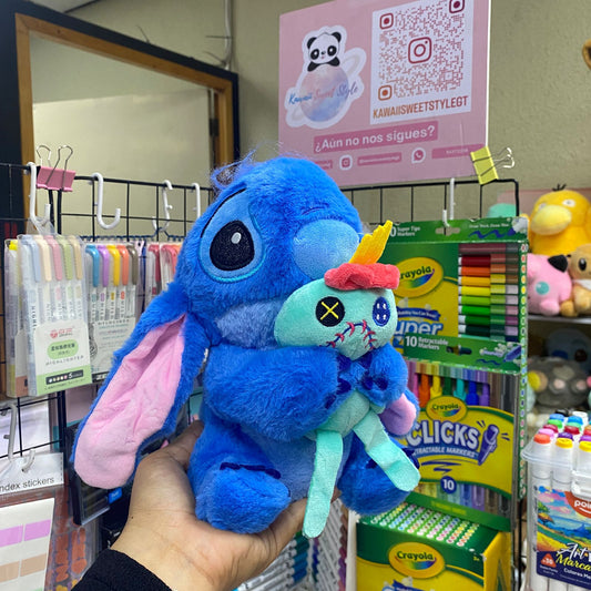 Stitch y trapo - Peluche