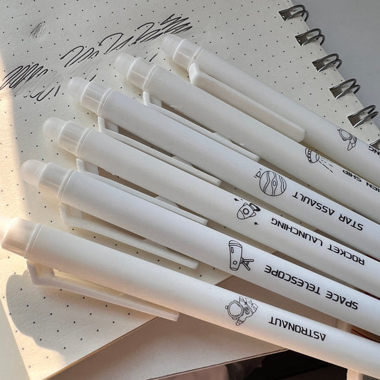 Lapiceros borrables 6 pz- Espacio